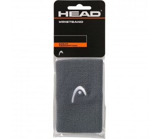 Напульсники HEAD 5" ширина 12,7см, 90% нейлон, 10% эластан, серый